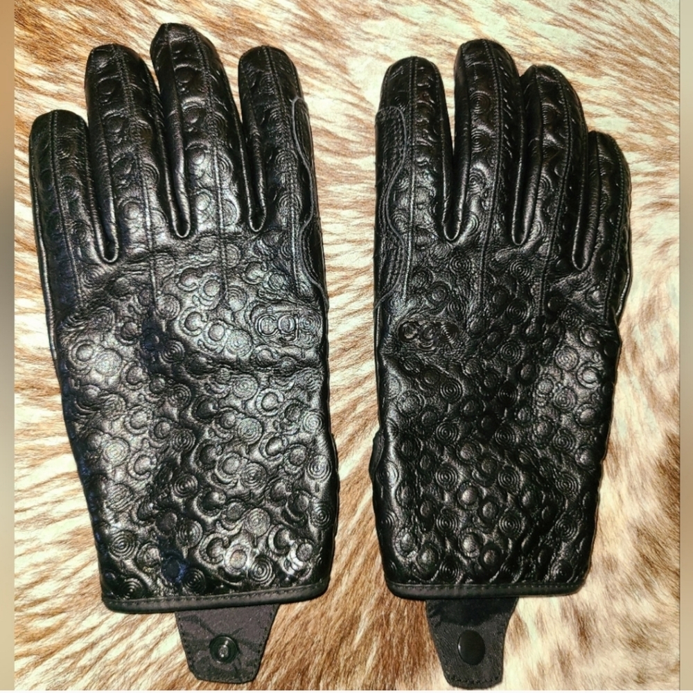 Candy Grind Leather Gloves Men's Med